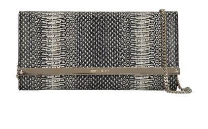 Milla Long Wallet On Chain, front view